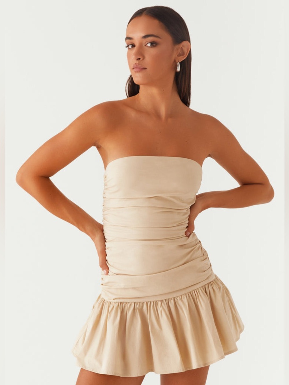 NWT Peppermayo Carmel Strapless Mini Dress, Size 2